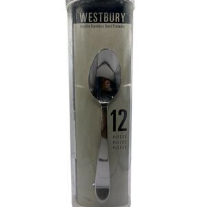 New Gibson Westbury Stainless Steel spoons set of 12 flatware 42742